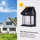 Luminária Arandela Recarregável Solar Com Sensor KR502