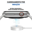 Relógio Inteligente Smartwatch W57 Pro Max NFC Bazik Prime + 7 Pulseiras