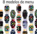 Relógio Inteligente Smartwatch W57 Pro Max NFC Bazik Prime + 7 Pulseiras
