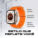 Relógio Inteligente Smartwatch W69 Ultramini NFC Bazik Prime