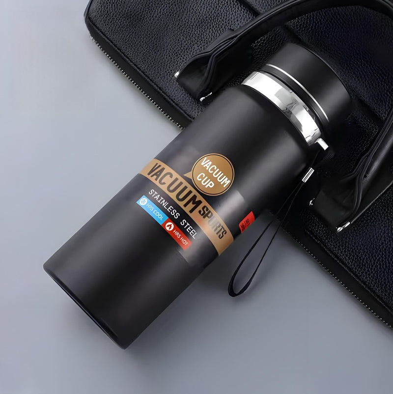 Garrafa Térmica Aço Inoxidável 800ml Com Alça WU-241